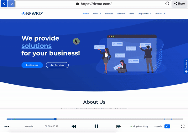 Literally watch how your site visitors behave with session recordings.