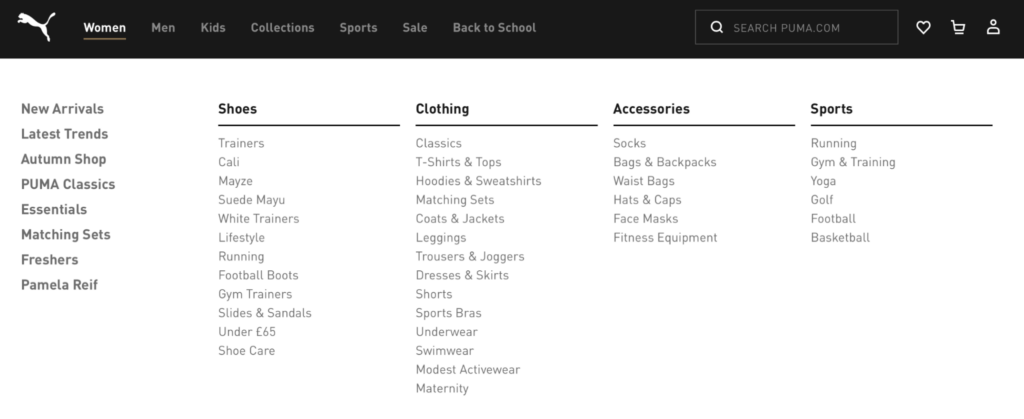 12 Important Navigation Menu Design Tips - DreamHost